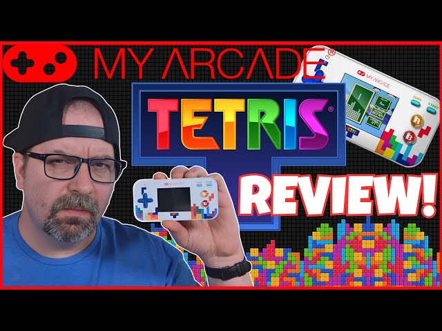 Vídeo relacionado con My Arcade Tetris Gamer V: Puzzle Games, Juego portátil de Mano con Licencia Oficial con 201 Juegos, Pantalla a Todo Color de 2.5 Pulgadas, tamaño de Bolsillo
