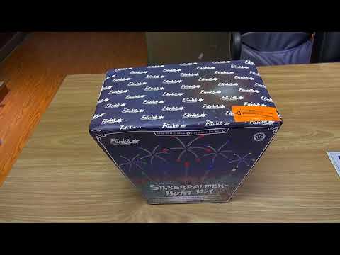 Cakebox 25Sh 30mm - "Silberpalmen-Bunt F-1" [Batch 2018]