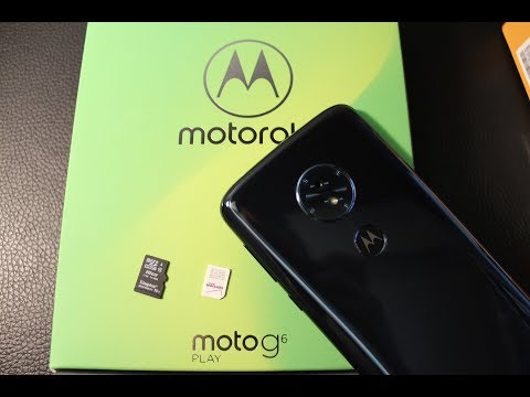 Motorola Moto G6... How to remove / install SIM AND MEMORY CARD