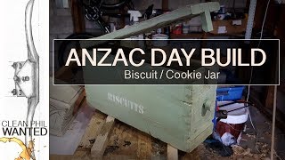 ANZAC Biscuit-Cookie Jar | ANZAC day memorial project