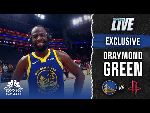 Draymond Green praises Warriors' defensive effort in overtime win vs. Rockets | NBC Sports Bay Area