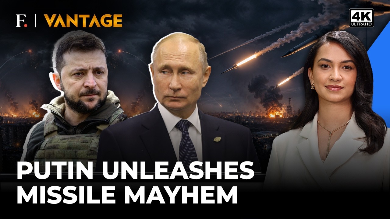 At Least 15 Killed As Putin's Hypersonic, Ballistic Missiles Batter Ukraine | Vantage on Firstpost