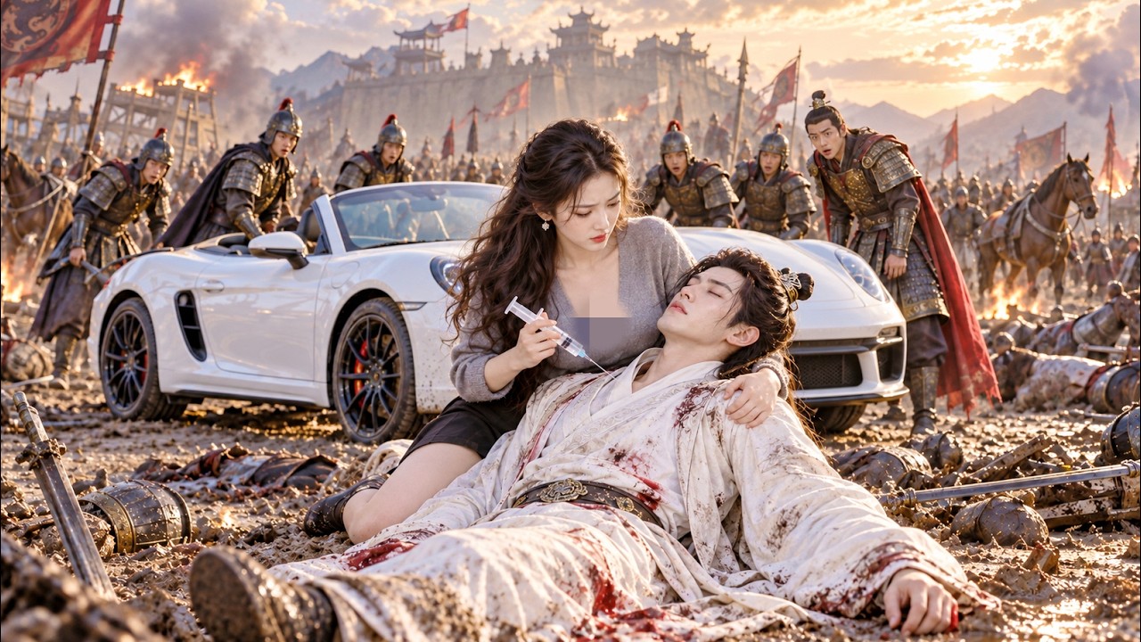 現代女孩開車意外穿越古代，憑現代醫術救活重傷將軍，本想拿賞賜離開，沒想到將軍醒來竟當眾求娶她！#短劇