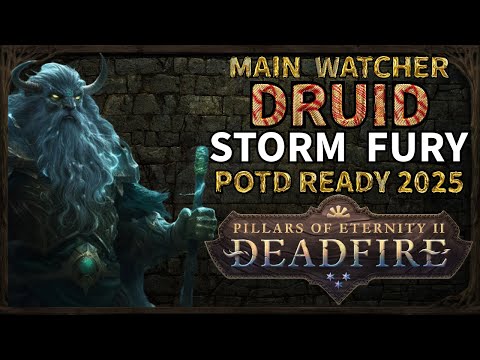 PoE 2: Deadfire - Nature Godlike Druid Build - Fury Storm Caller Guide - POTD ready - 2025 updated
