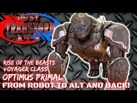 JUST TRANSFORM IT!: Rise of the Beasts Voyager Optimus Primal