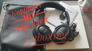 Kopfhörer Wireless Bluetooth Power Locus - Unboxing