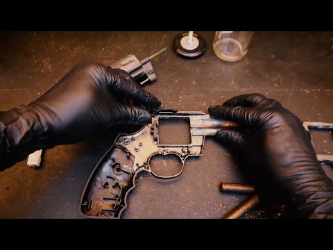 COLT Python  357 MAGNUM Gun Lighter Restoration Part 5