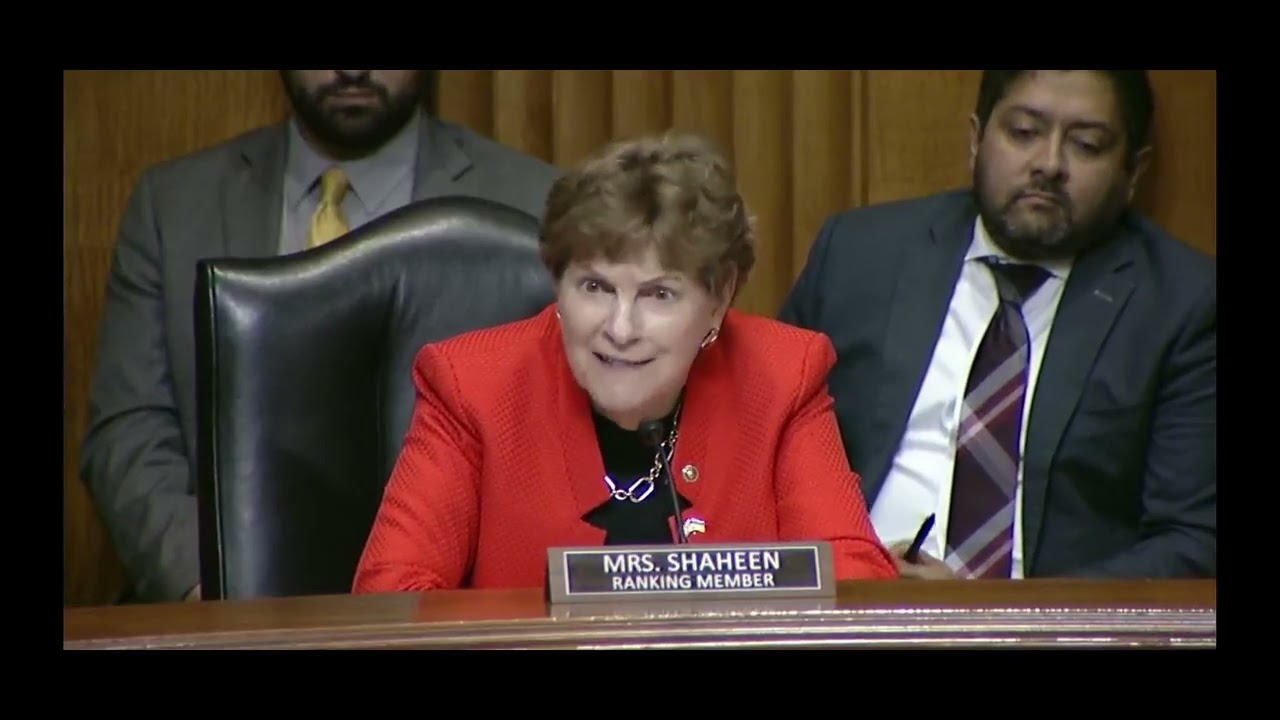 Video: Shaheen questions State Dept on Machado return and US-Canada tariffs amid Venezuela quake recovery