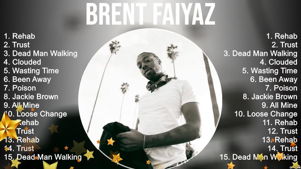 Brent Faiyaz Greatest Hits ~ The Best Of Brent Faiyaz ~ Top 10 Pop Artists of All Time
