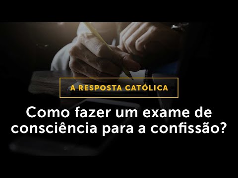 How to do a good EXAMINATION OF CONSCIENCE to confess?