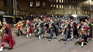 &#39;The Black Bear&#39; &amp; &#39;Scotland The Brave&#39; | Royal Edinburgh Military 2025 March Out on 5 August