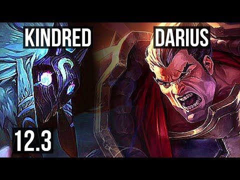 KINDRED vs DARIUS (TOP) | 6 solo kills, 13/2/6, 1.6M mastery, Rank 9 Kindred | BR Grandmaster | 12.3