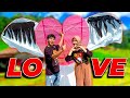 FLY A 3 METER LOVE KITE WITH Mbak Putri