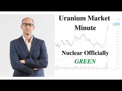Uranium Market Minute – Episode 151: Nuclear Officially GREEN