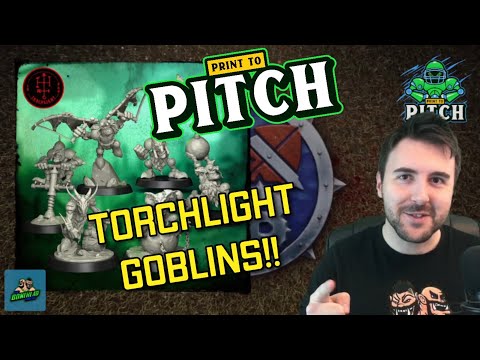 Torchlight Goblin Team - 3D Printing Blood Bowl | Print to Pitch (Bonehead Podcast)