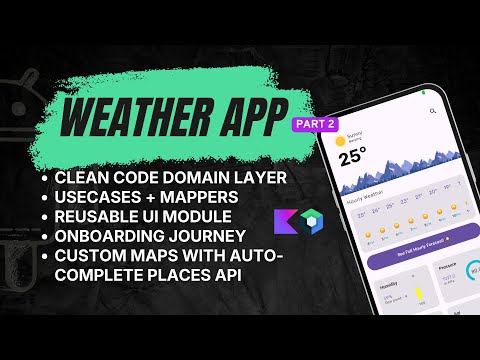 Build a MVI Weather App Project with Jetpack Compose, Hilt, Flows, Kotlin in Android Studio | Part 2