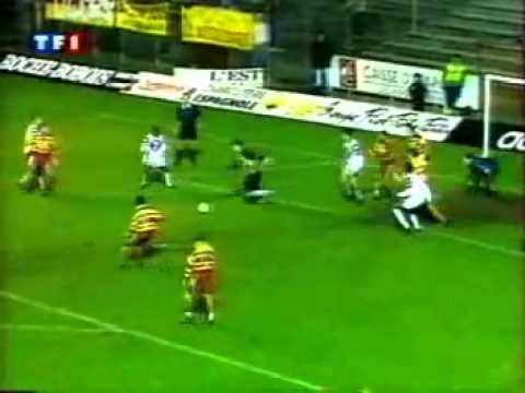 ASNL vs RC Lens, 29 nov.96, 1ère Div. Grégory Wimbée