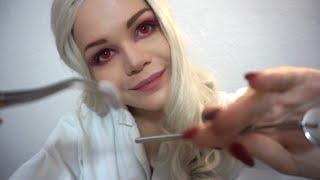 АСМР | Стоматолог Дракулы | Перчатки , Близкий Шёпот | Asmr | Dentist Roleplay | Halloween