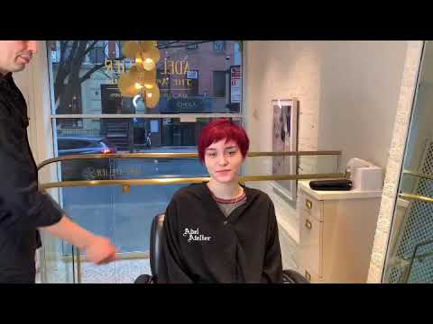 BEFORE AND AFTER. СТРИЖКА В НЬЮ ЙОРКЕ - ТРАНСФОРМАЦИЯ