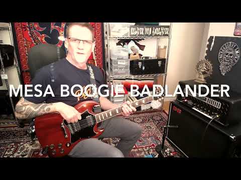 Mesa Boogie Badlander 50 Watt Head Quick'n'Dirty Runthrough