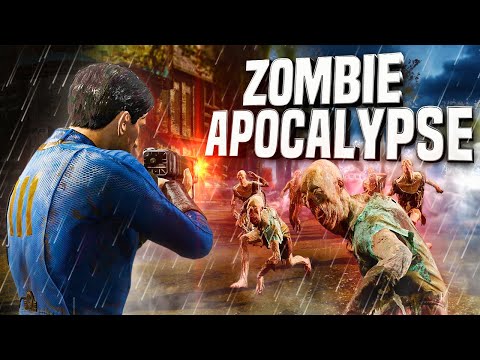 I Turned Fallout 4 Into A ZOMBIE APOCALYPSE!