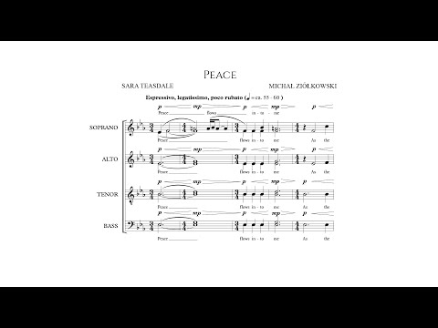 Atmospheric Choral Music - 'Peace' by Michał Ziółkowski  (Art'n Voices)