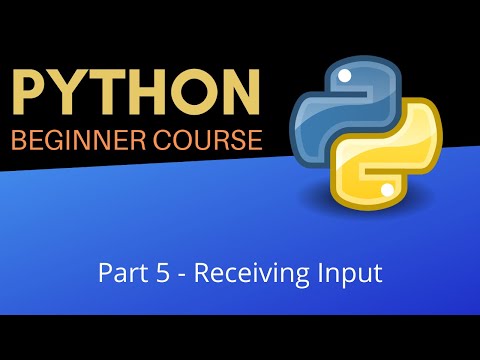 Input And Formatted Strings Beginner Python Tutorial Pt 5