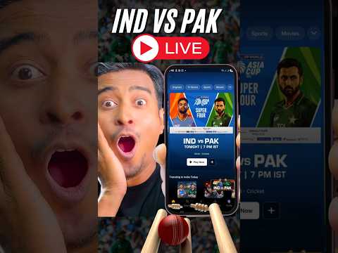 India vs Pakistan Asia Cup Live Match Kaise Dekhe Free? | How to Watch IND vs PAK Live Streaming App