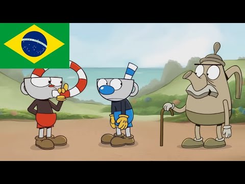🇧🇷THE CURSED HEADQUARTERS🇧🇷 (Cuphead Parody, Dubbed)