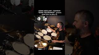 GENE HOGLAN - ZERO TOLERANCE - DRUMS - HOW TO PLAY IT - EXTREME DRUMS