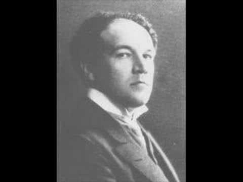 Medtner plays Forgotten Melodies Op. 39: 4. Canzona Matinata