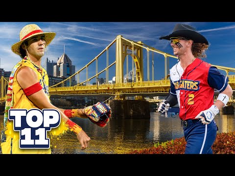 Top 11 Trick Plays from PNC Park in Pittsburgh!