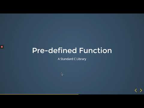 Learn C Modular Programming - Standard C Library (no audio)