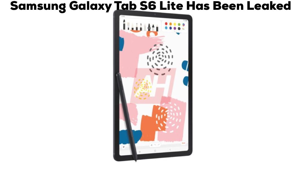Samsung Galaxy Tab S6 Lite has been leaked