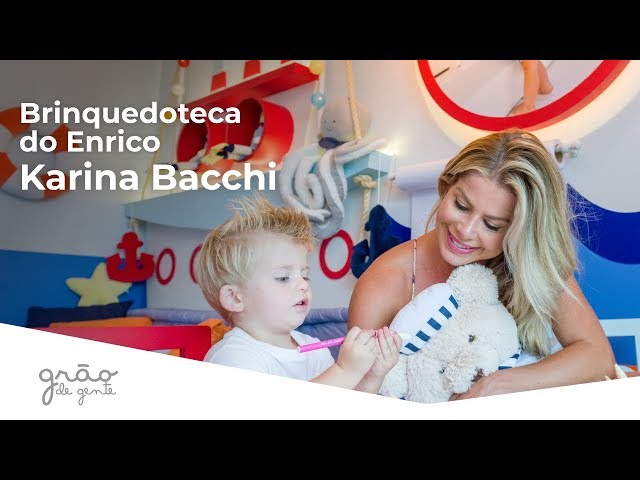 KARINA BACCHI MOSTRA BRINQUEDOTECA DO ENRICO | GRÃO DE GENTE