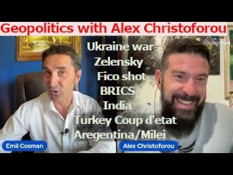 My Guest: Alex Christoforou. Global Geopolitics. Discussion Topics in the description box below.