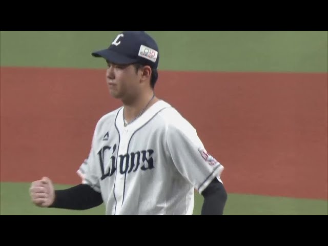【5回表】悔しさ晴らす!! ライオンズ・渡邉が5回5三振1失点の好投を見せる!! 2021/9/12 L-B