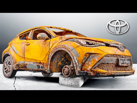 Abandoned Toyota C-HR & Land Rover Defender Restored | Full Model Car Customization
