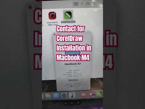 Contact for CorelDraw installation in Macbook M4#how to download and install Coreldraw on macM1 M2M3