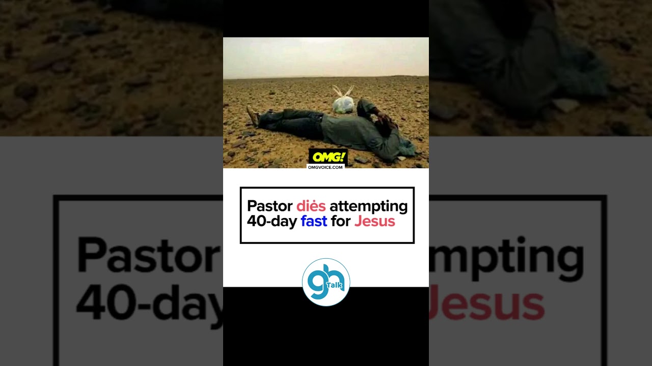 African Pastor Dies After Attempting 40-Day Dry Fast for Jesus Christ – What Went Wrong? #SHORTS