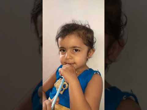 Cheshta wishing birthday to me