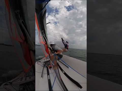 BIG Roll Tack 29er #sailing #shorts #ocean