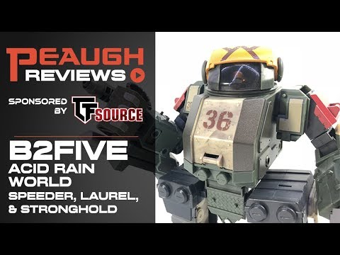 Video Review: B2FIVE Acid Rain World SPEEDER, LAUREL and STRONGHOLD