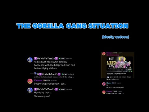 The gorilla gang situation @SANDWICH_VR_OG @KdoggVR 