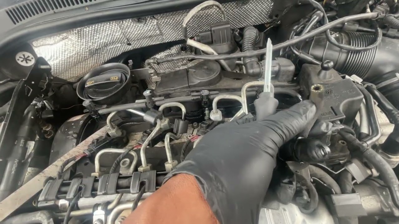 VW Jetta TDI Injector Fuel Return Line Replacement – Easy DIY Guide
