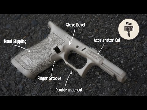 Transforming the Glock 19X: Stippling + Double Undercut