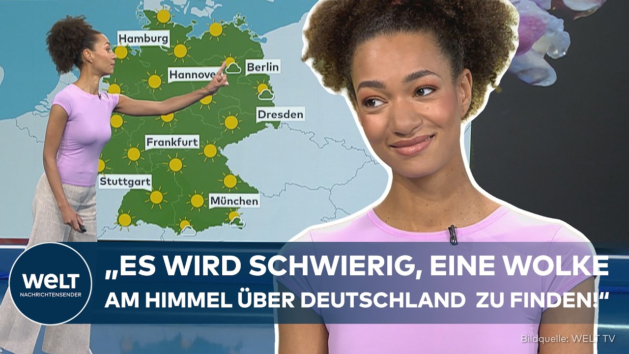 WELT WETTER: Sonnige Aussichten! "Der Frühling nimmt Fahrt auf – Apfelbäume blühen"