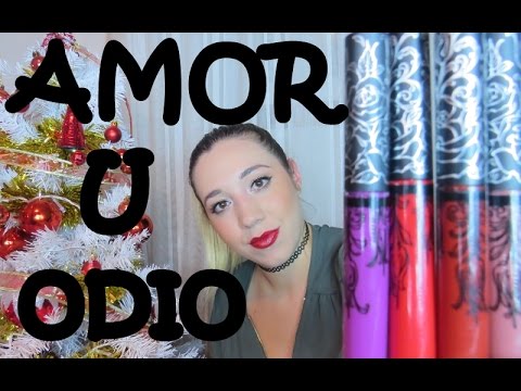 Everlasting Liquid Lipstick -Kat Von D- / Kalipodecola Video