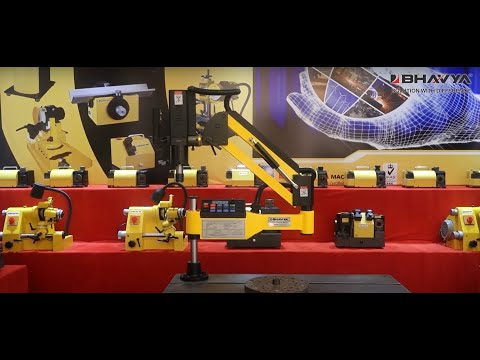 Electric Flexible Arm Tapping Machine Universal Head Type (TOUCH SCREEN) (Range M3-M16)