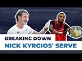 Nick Kyrgios' serve analysis